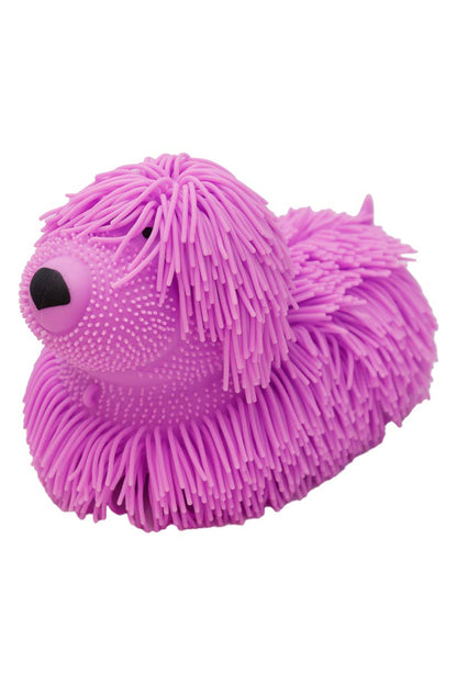 Jumbo Noodle Puli Dog Spiky Puffer LED Squishy Toy