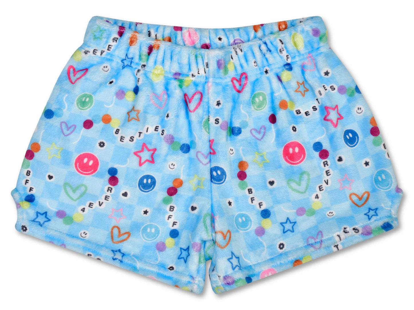 Besties Plush Shorts (Large -(14))