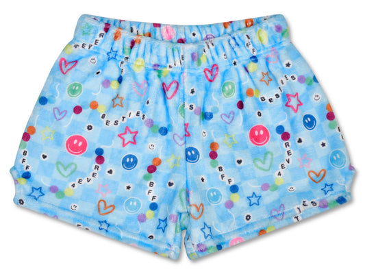 Besties Plush Shorts (Large -(14))
