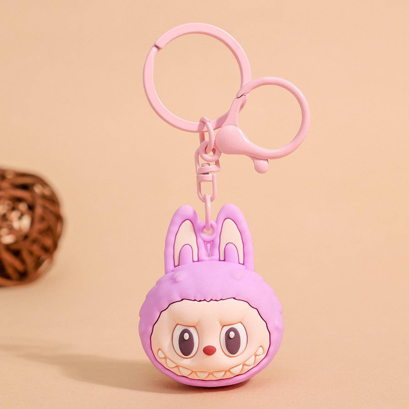 Labubu  cartoon keychain
