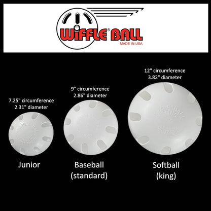 Wiffle Balls 12-Unit Display - standard size classic