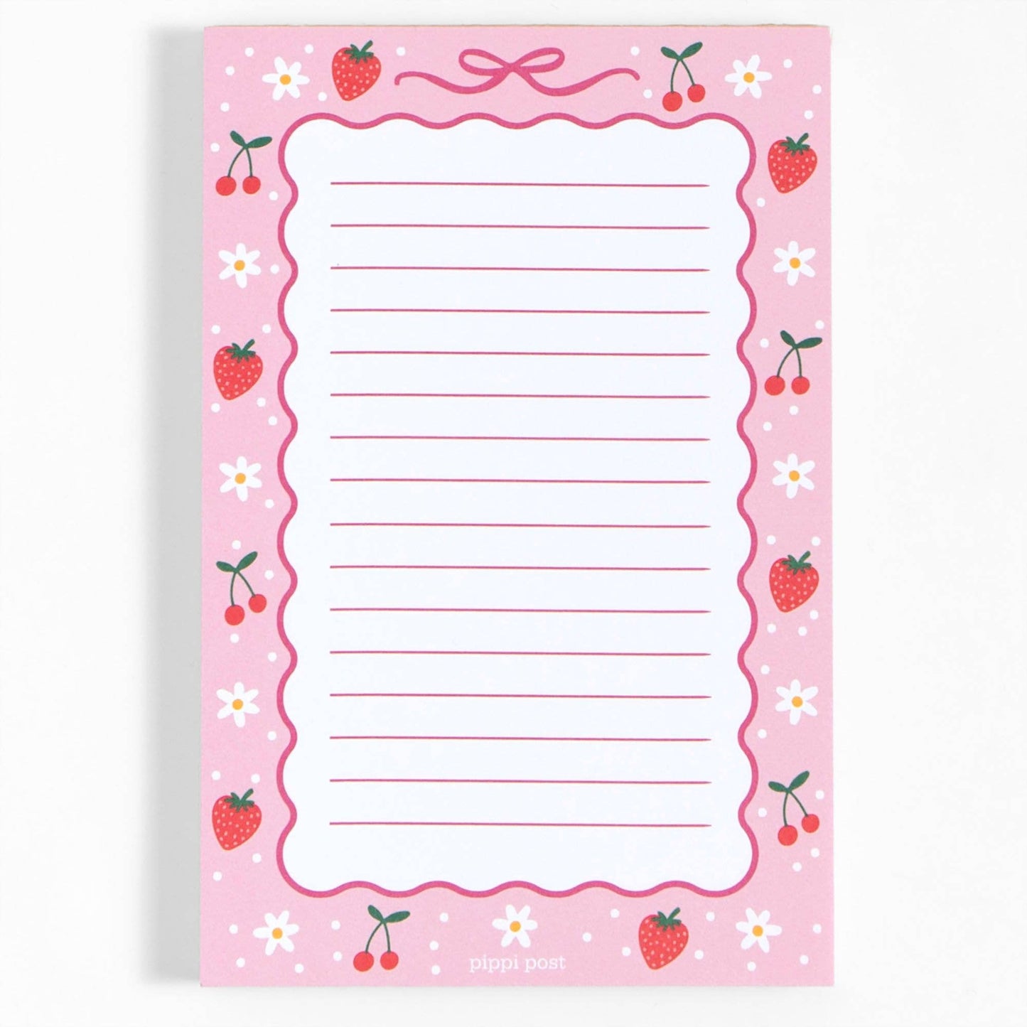 Berries & Bows 4x6 Notepad