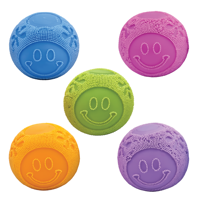 Fun Doh Fuzzy Face Squishy Ball