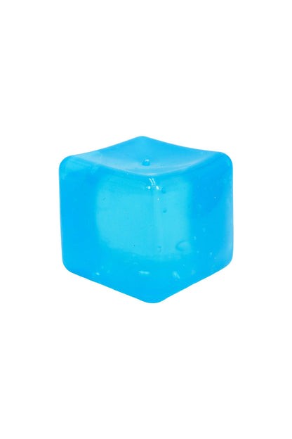 Clear Colorful Cube Maltose Putty Filled Squishy
