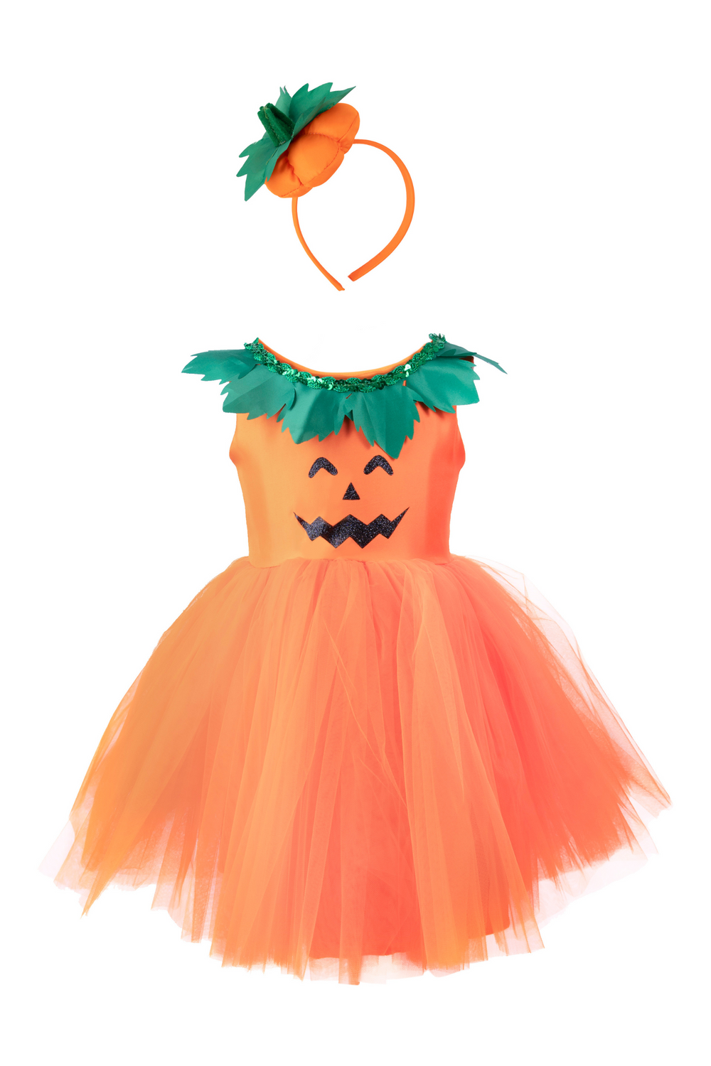 Pumpkin Patch Dress 3/4