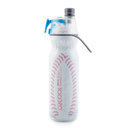 O2COOL Mist 'N Sip 20 oz Bottle Baseball
