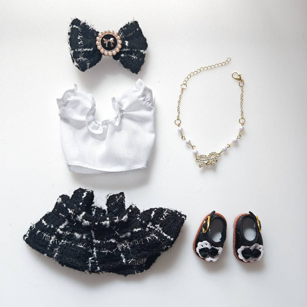 Labubu style dress dolls 5PC