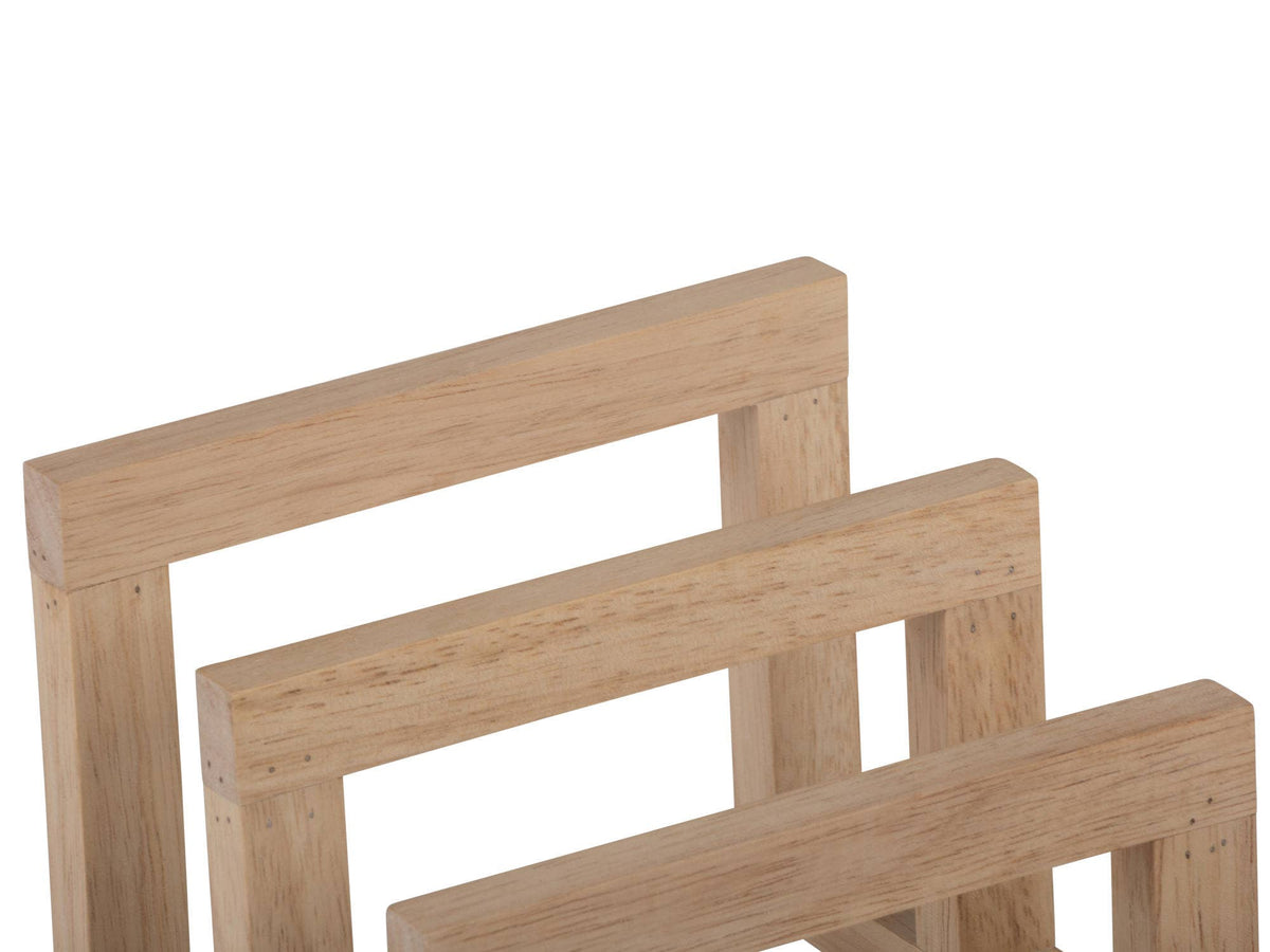 Platter, Plate, and Cutting Board Rack - Wood