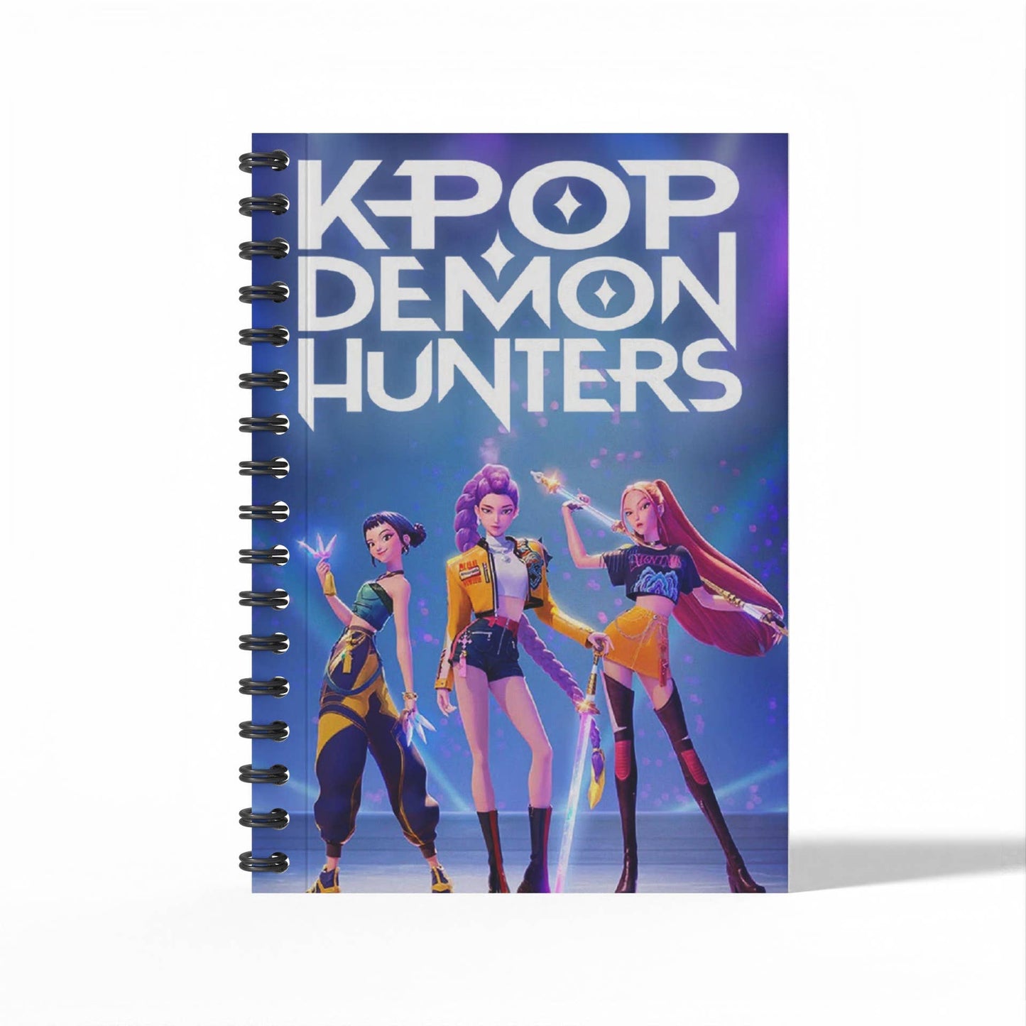 Kpop Demon Hunters coil notebook
