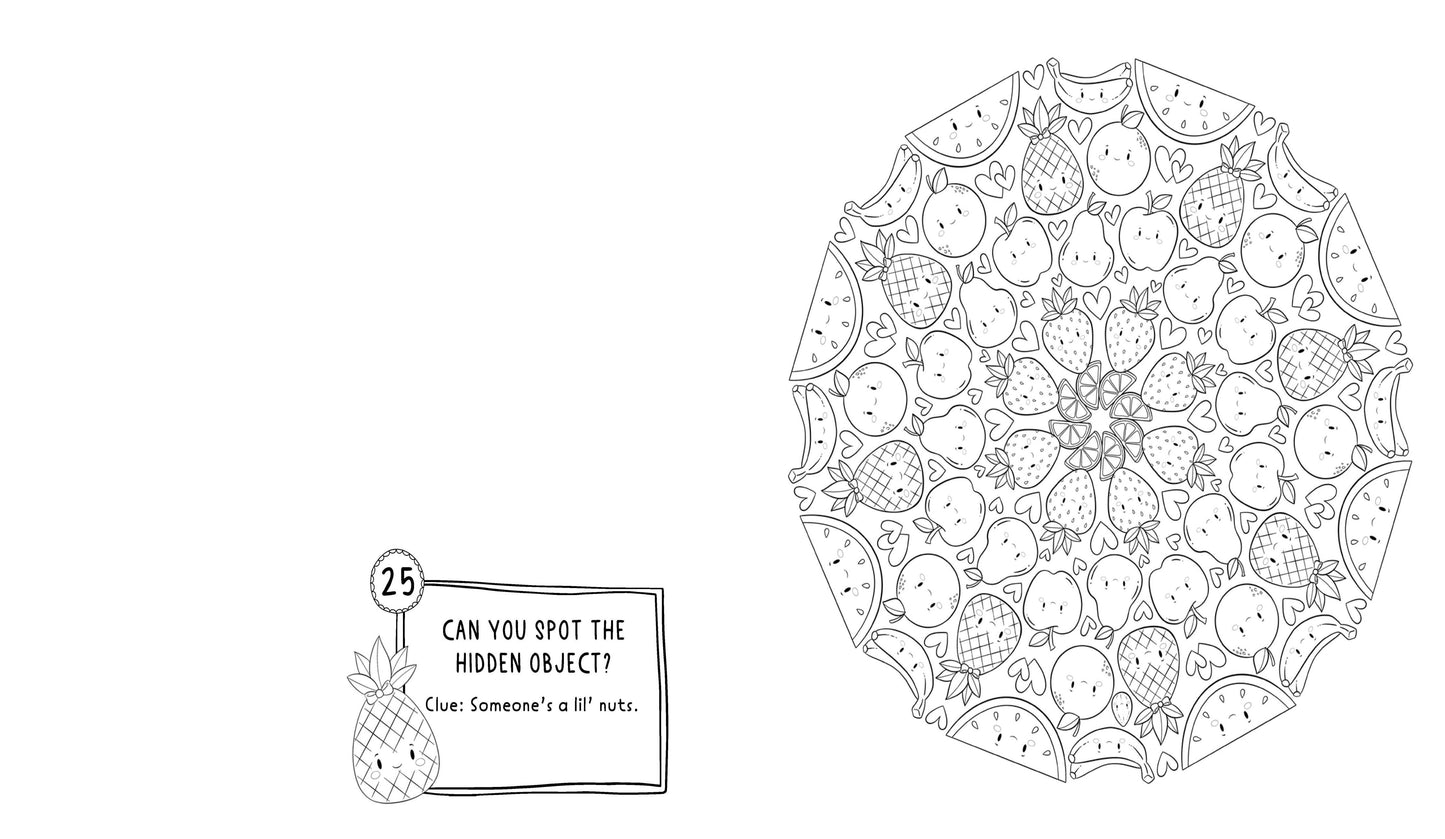 Cute Mandalas Coloring Book