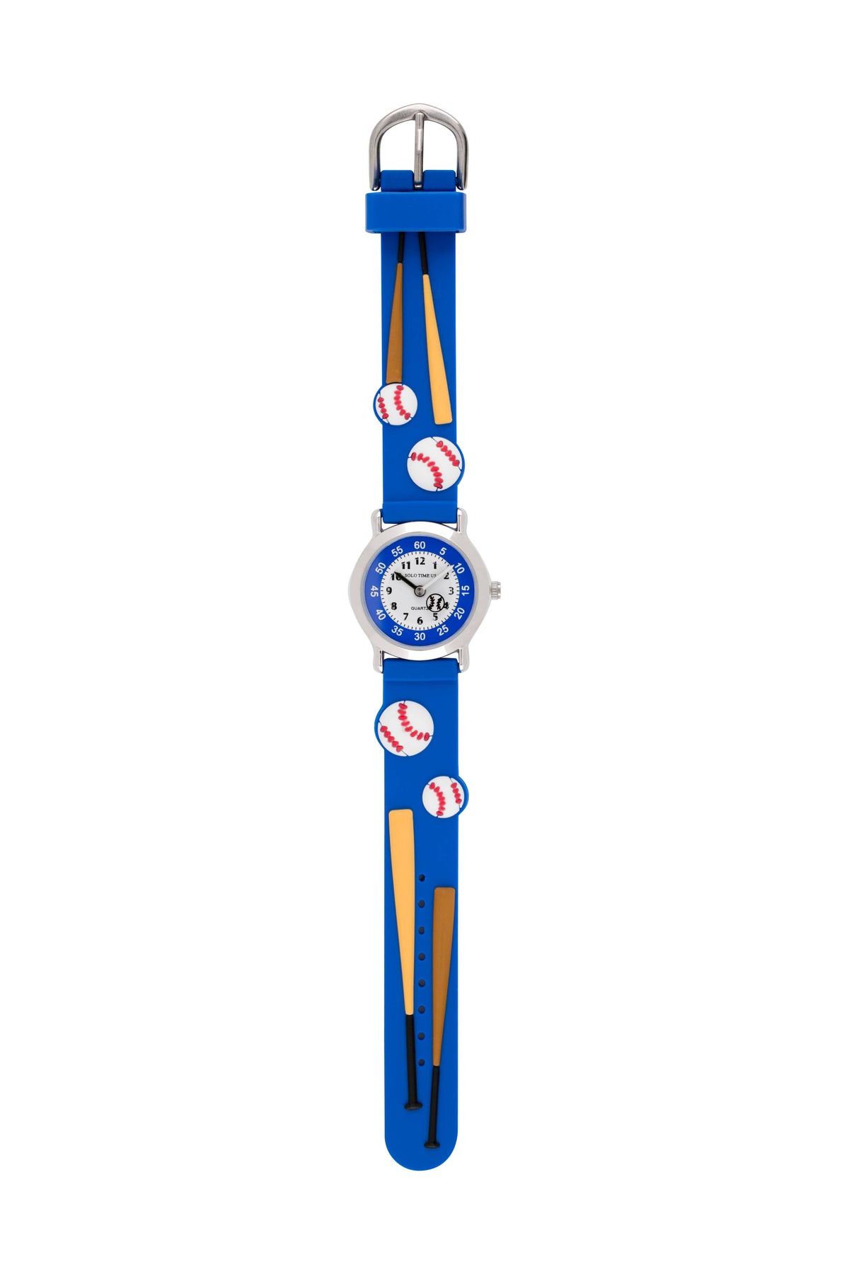 Children's quartz watches with baseballs
