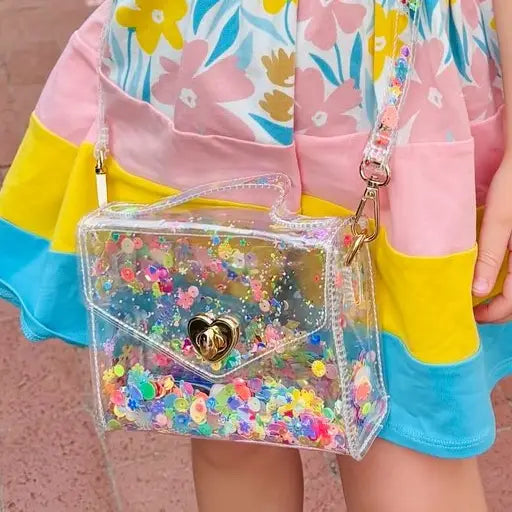 Gussie Multi Sparkle Bag