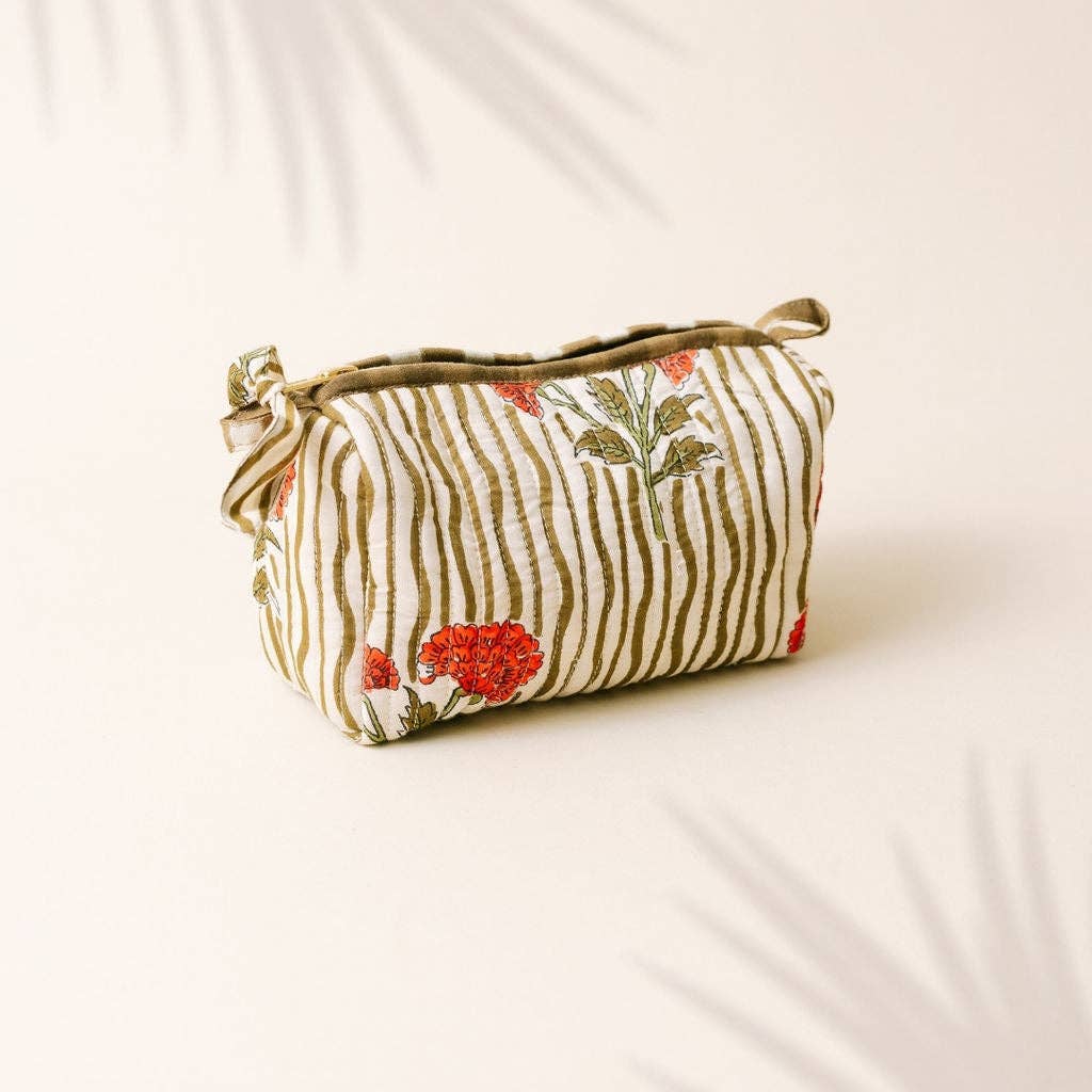 Small Wavy Stripe Pouch