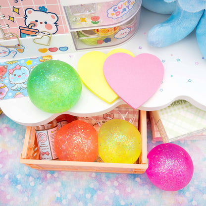 Galaxy Gummy Globs Sensory Toy - Chunky Glitter