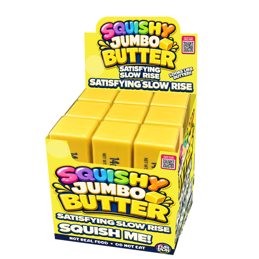Fun Doh JUMBO Butter Squish Slow Rise Toy