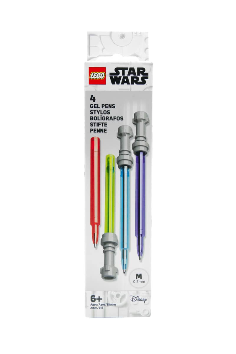 LEGO Lightsaber Gel pen 4 Pack