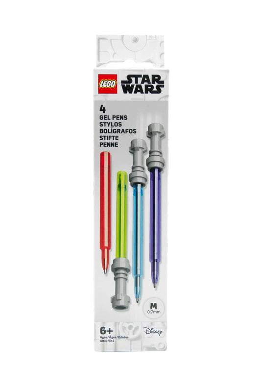 LEGO Lightsaber Gel pen 4 Pack