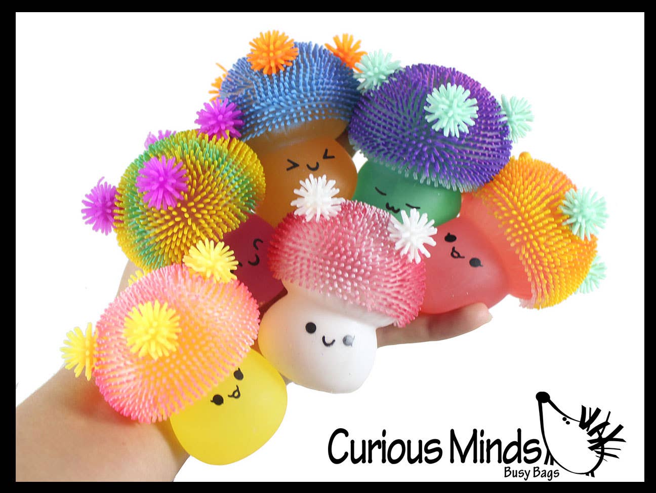 Mushroom Sugar Puffer Ball Squishy