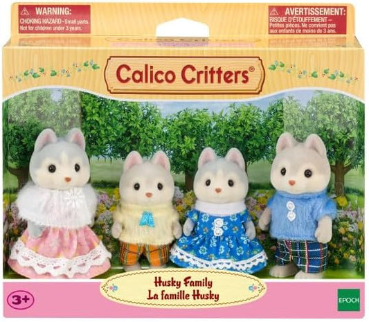 Calico Critter Husky Family