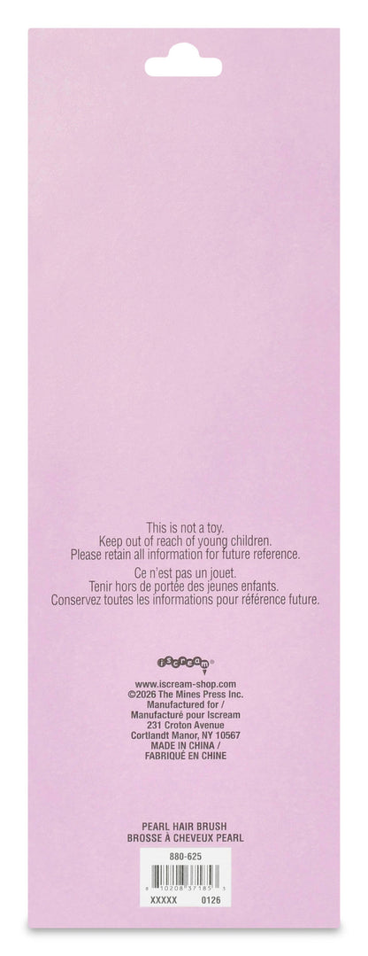 Pink Pearl Hair Brush