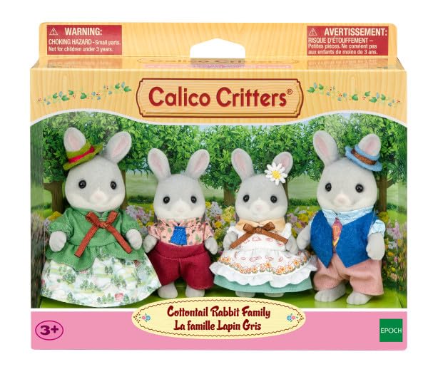 Calico Critters Cottontail Rabbit Family