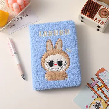 Blue Labubu Notebook