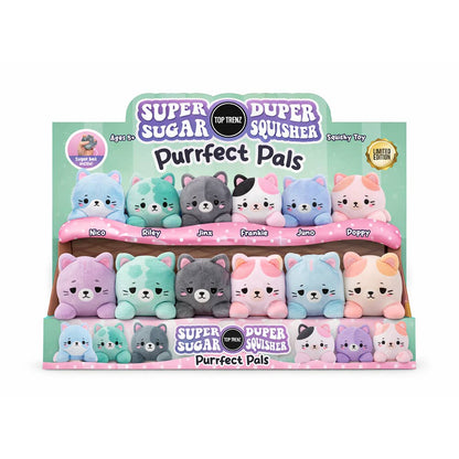 Super Duper Sugar Squishers Plush Purrfect Pals