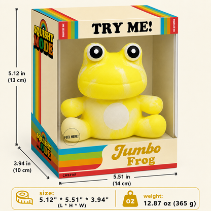Squishy Mode Jumbo Frog Sensory Toys