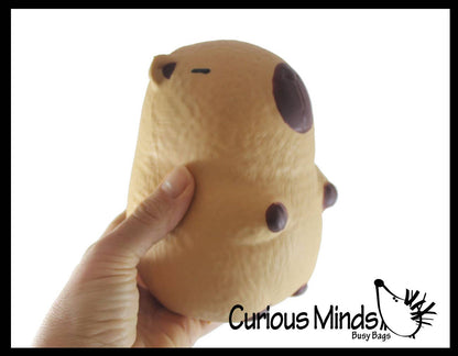 Jumbo Capybara Doh Filled Squishy Squeeze Stress Ball Soft