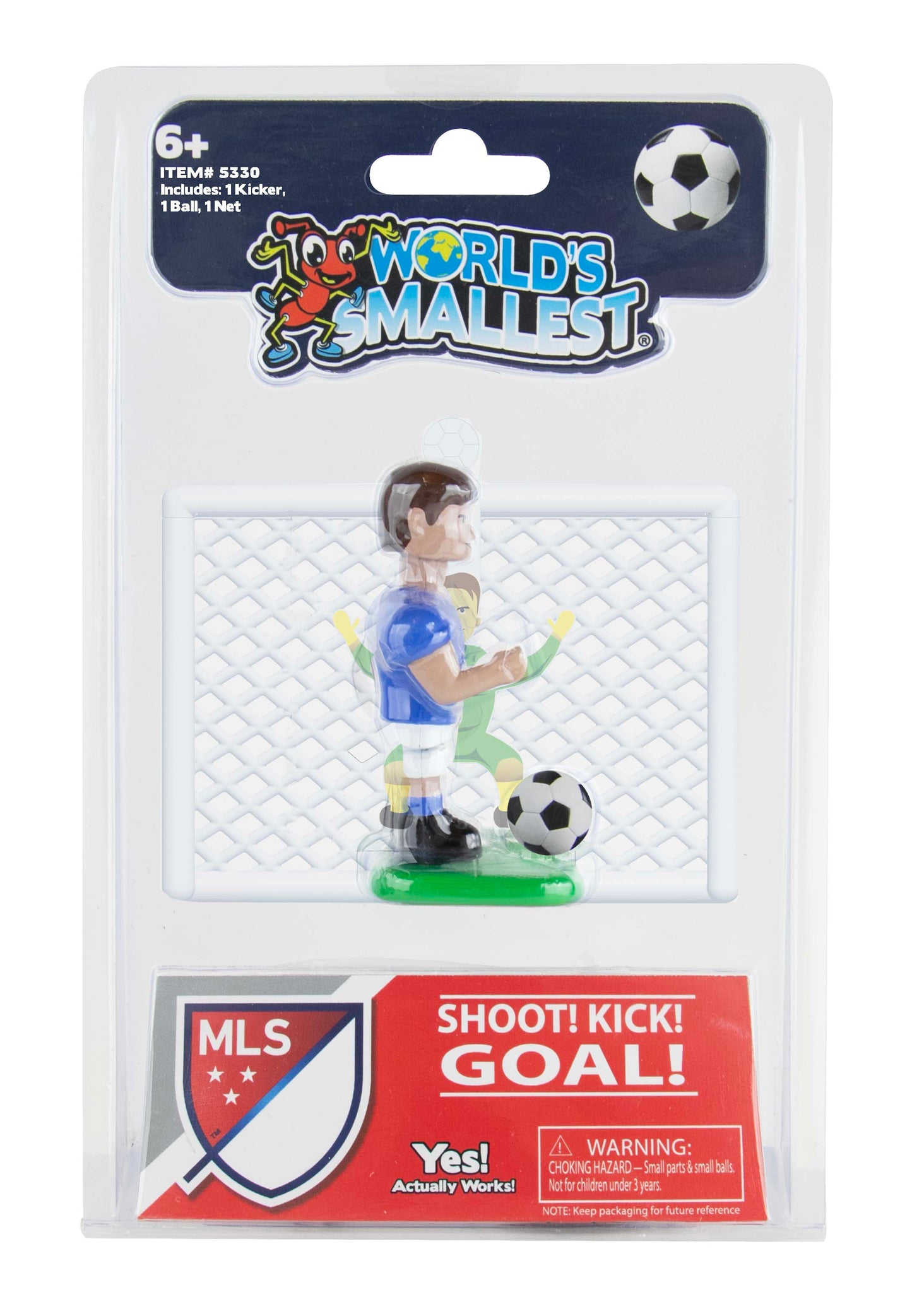 World's Smallest Major League Soccer Kicker