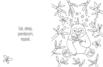 I Love Caticorns and Other Magical Mashups Coloring Book