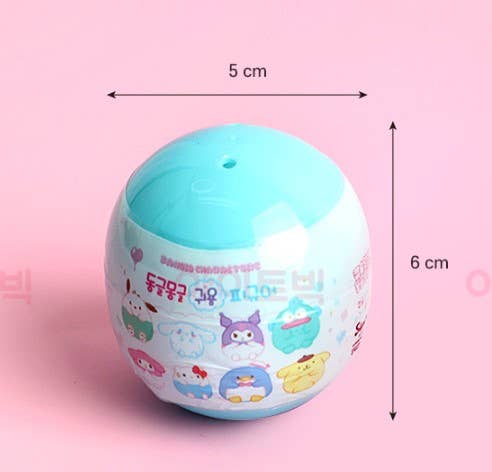 Sanrio Characters adorable round Figure blind Capsule