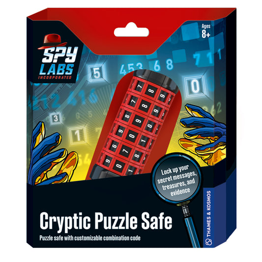 Spy Cryptic Puzzle Safe