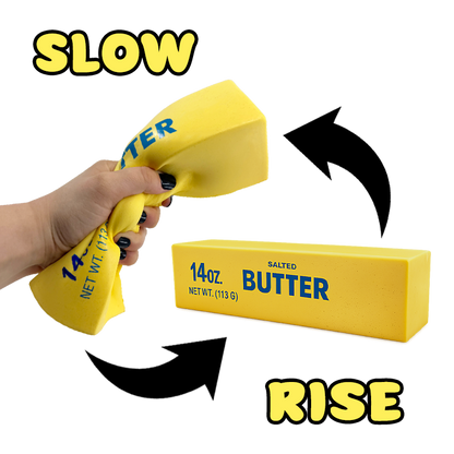 Fun Doh 10" JUMBO Butter Squish Slow Rise Toy- 9/Display