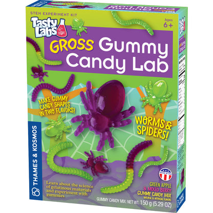 Gross Gummy Candy Lab: Worms and Spiders