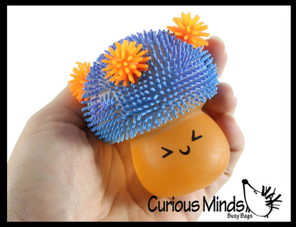 Mushroom Sugar Puffer Ball Squishy