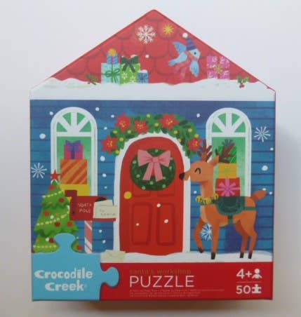50-Piece Holiday Puzzle - Santa's Workshop