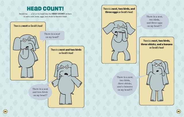Elephant and Piggie Stick Together Sticker Book