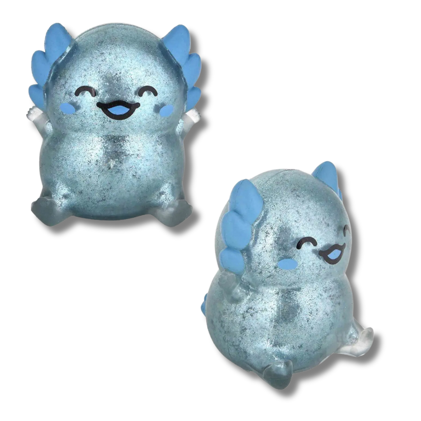 Axolotl Glitter Squishy Sticky Fidget Kids Toys- Assorted
