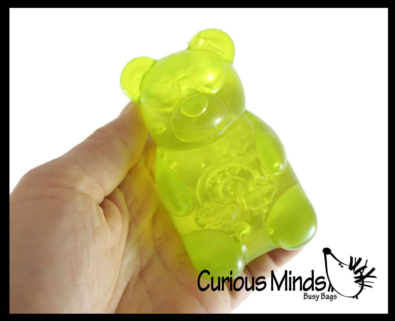 Gummy Bear Jelly Filled Stress Ball - Squishy Sensory Fidget