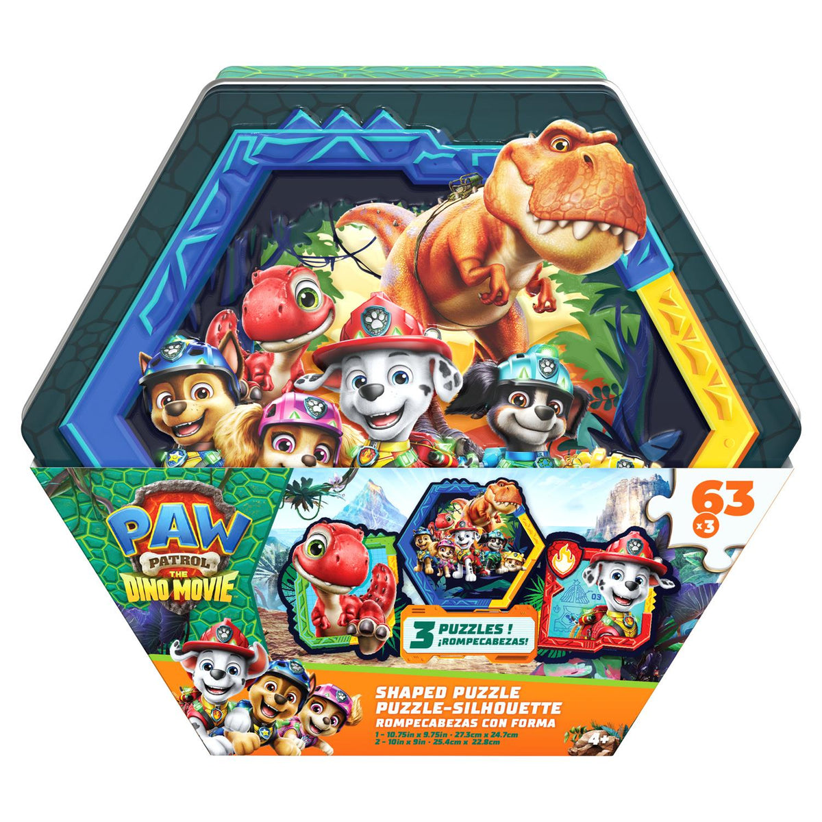 Paw Patrol The Dino Movie Puzzle