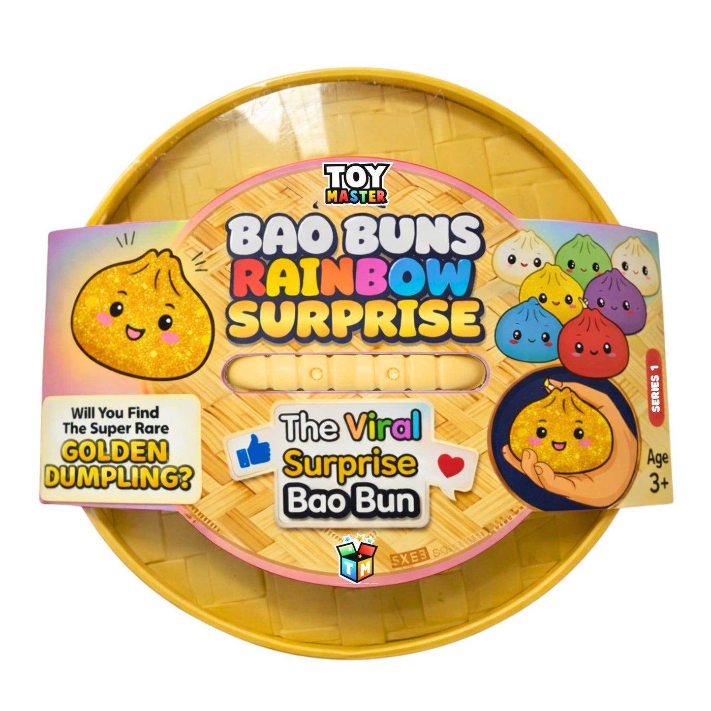 Dumpling Bao Bun Rainbow Surprise
