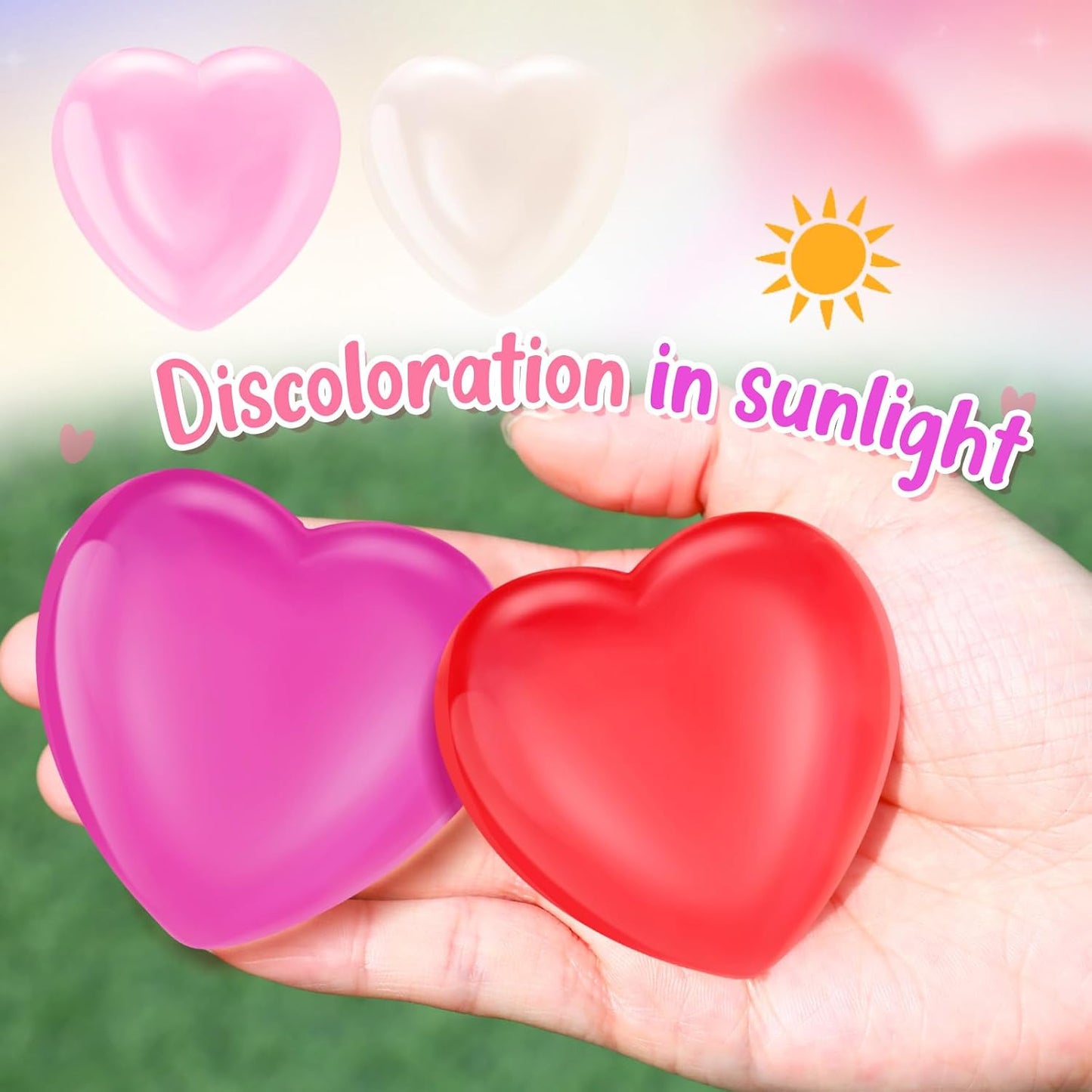 UV Heart Squishy