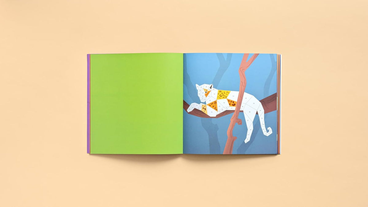 Paint by Sticker Kids Rainforest Animals