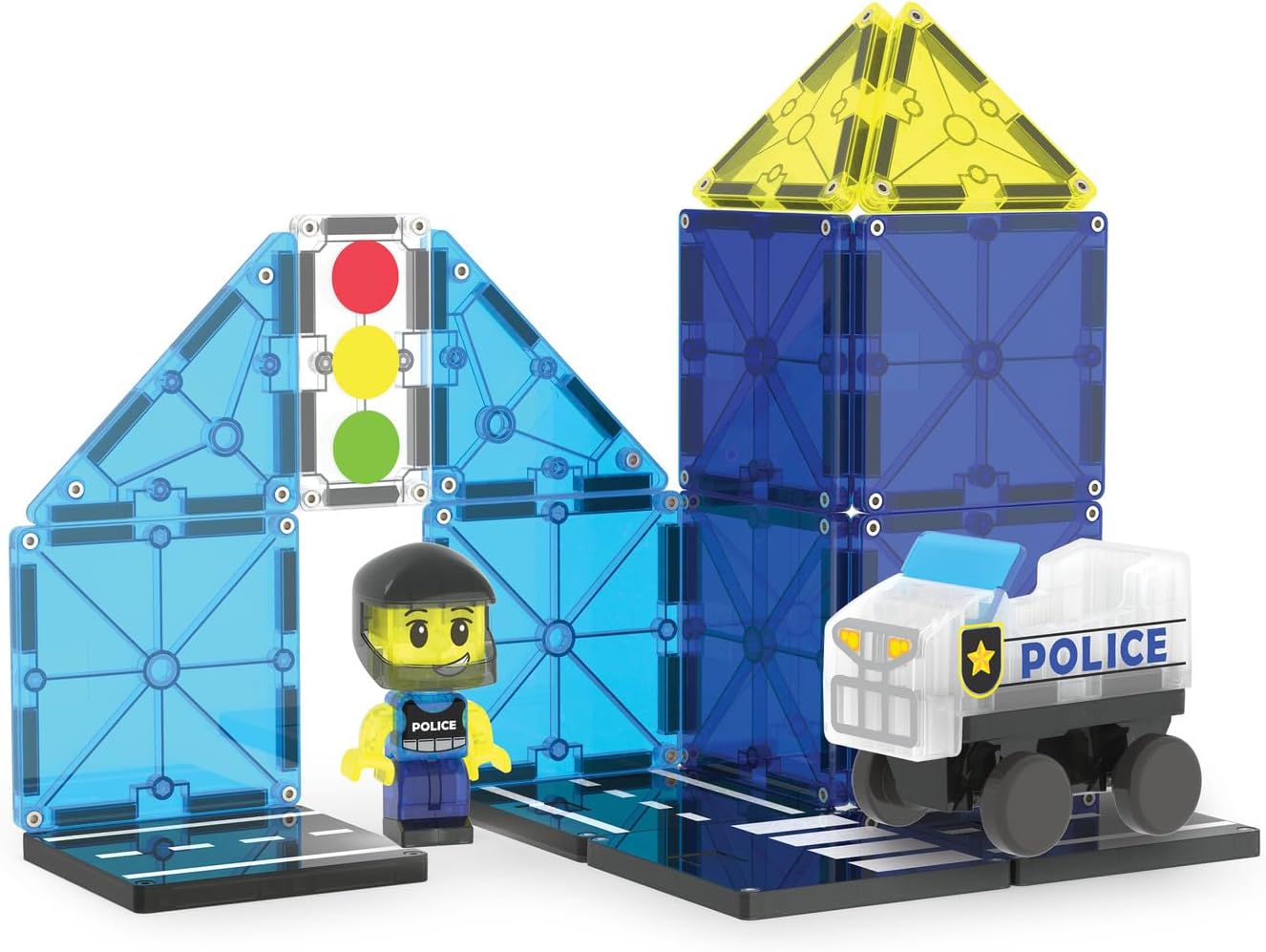 Magnatiles Police Patrol