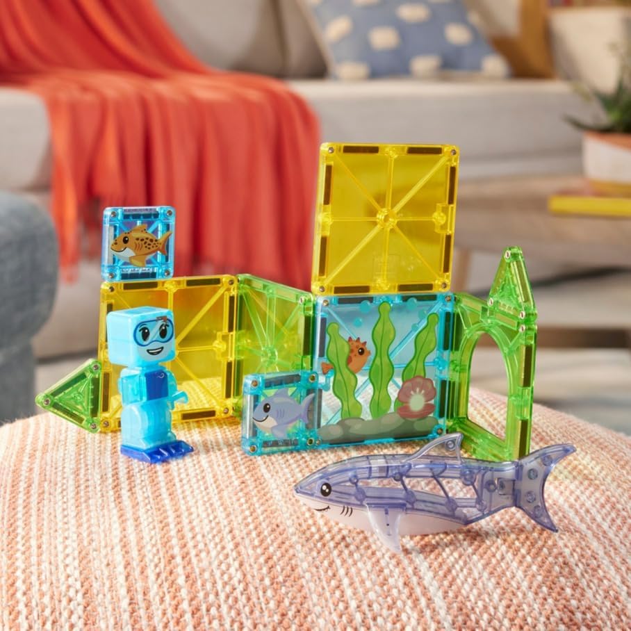 Magnatiles Shark Dive