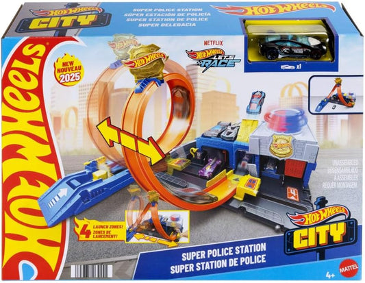 Hot Wheels City Super Police Station