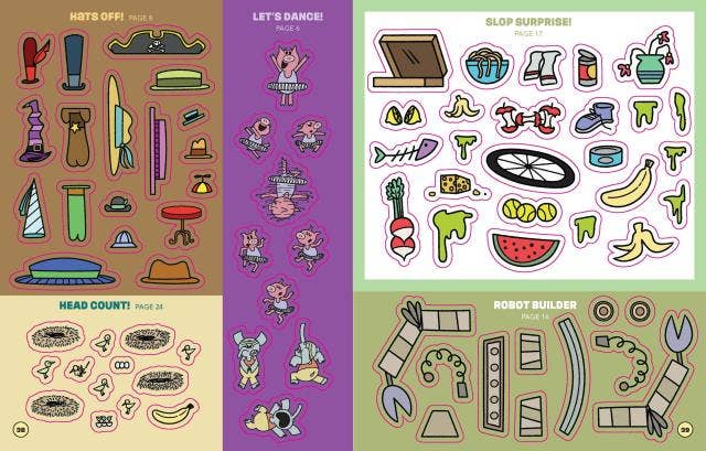 Elephant and Piggie Stick Together Sticker Book