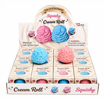 Crunchy Cream Roll Squishy
