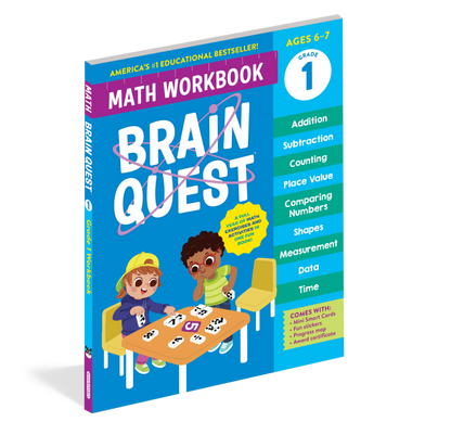 Brain Quest Math Workbook: 1st Grade